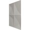 Ekena Millwork 19 5/8in. W x 19 5/8in. H Ellis EnduraWall Decorative 3D Wall Panel Covers 2.67 Sq. Ft. WP20X20ELGCG - alternate 4